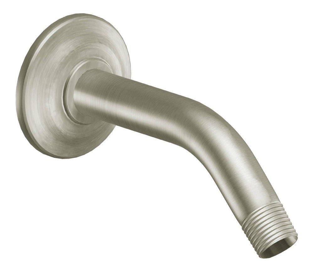 Moen Brushed Nickel 8 in. Shower Arm and Flange Kit 