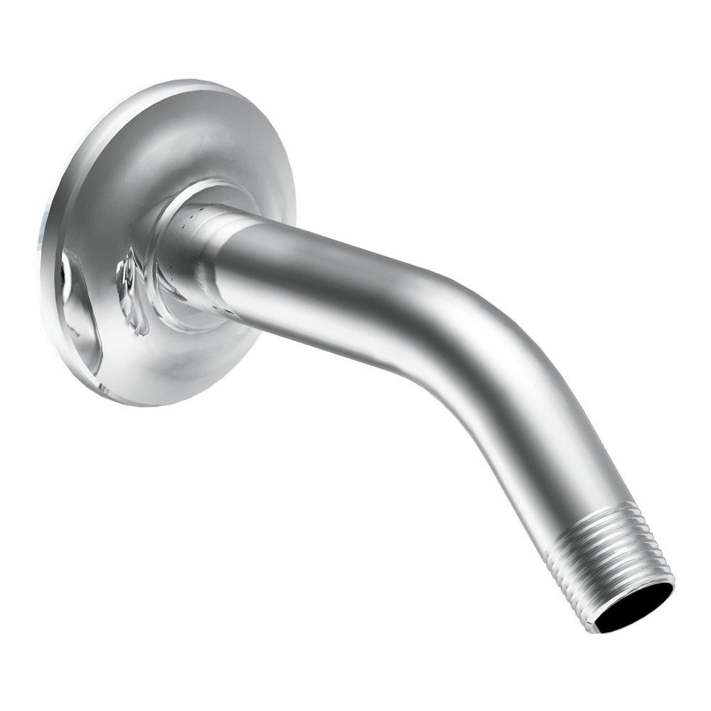 Moen Polished Chrome 8 in. Shower Arm and Flange Kit 