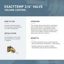 Moen Brushed Nickel Single Lever Handle Volume Control Valve 