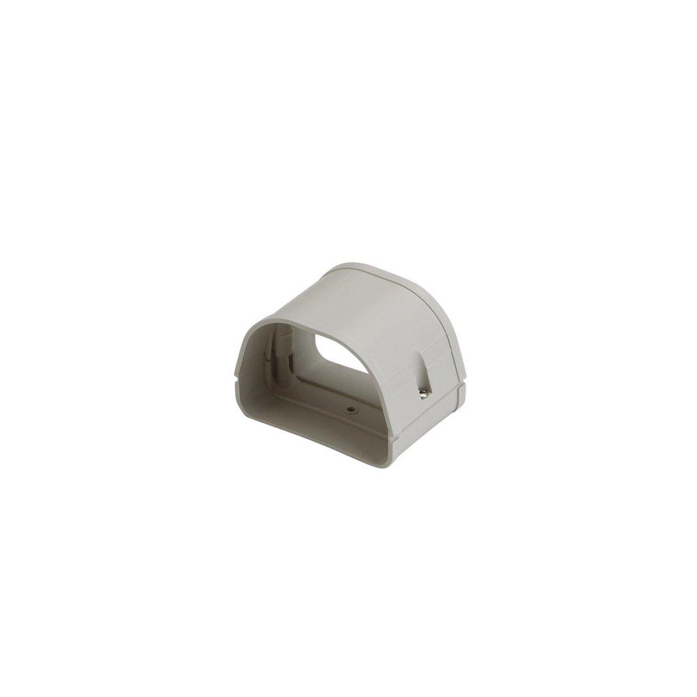 Rectorseal Ivory 3-1/2 in. Line Set Cover System PVC and Polymer in Ivory 