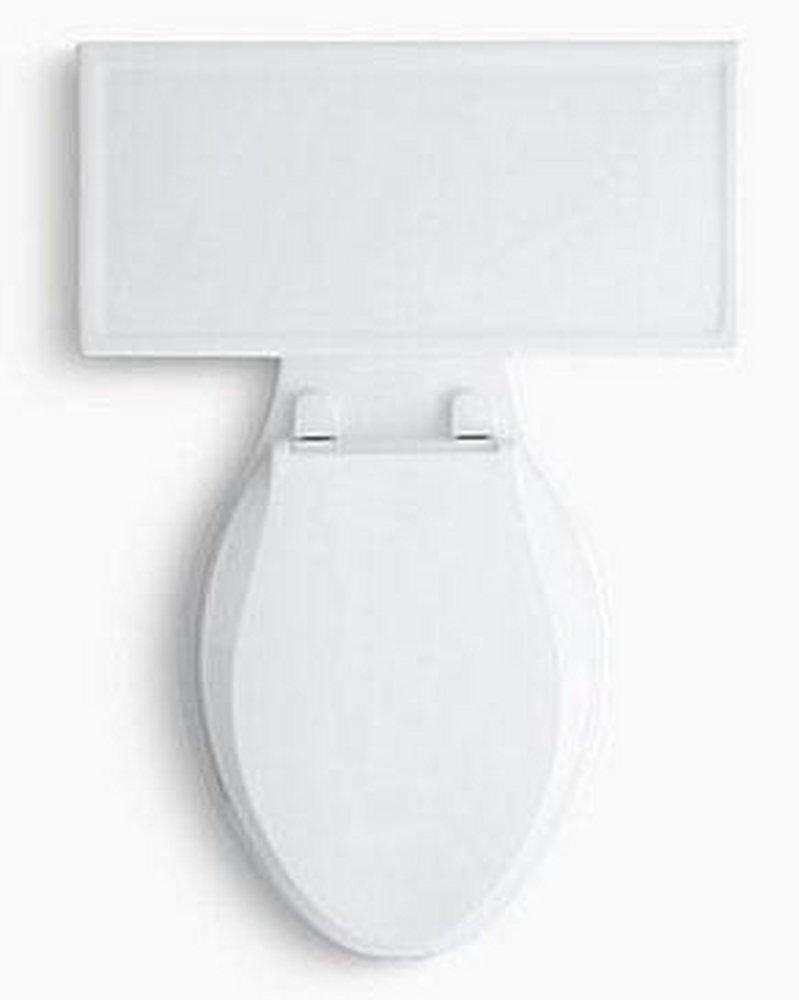KOHLER White 1.6 gpf Elongated Toilet 