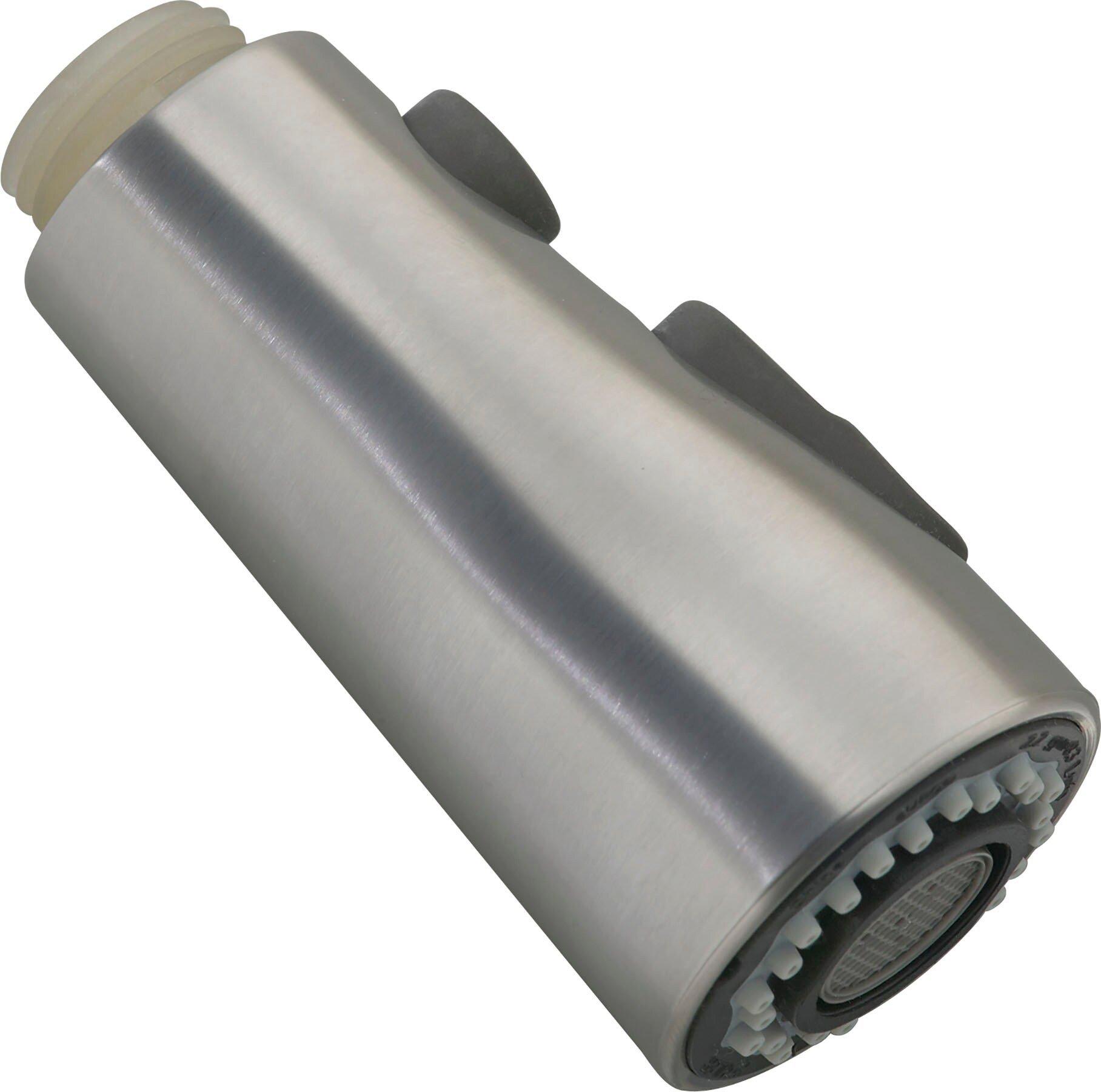 KOHLER Vibrant Stainless Plastic Spray Head 