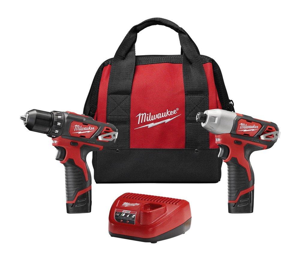 Milwaukee&reg; Black Cordless 2 Tool Kit 