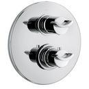 Thermostatic Valve Trim with Double Knob Handle in Polished Chrome