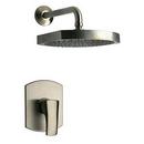 Pressure Balancing Shower with Single Lever Handle in Brushed Nickel