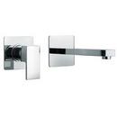 Wall Mount Bath Faucet in Polished Chrome