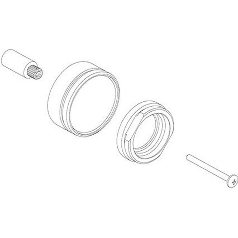 Fortis Brushed Nickel Diverter Valve Extension Kit 