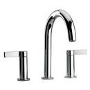 10 gpm 3-Hole Deckmount Roman Tub Faucet Trim with Double Lever Handle in Polished Chrome