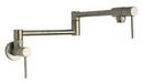 Fortis Brushed Nickel Two Handle Lever Handle Pot Filler 