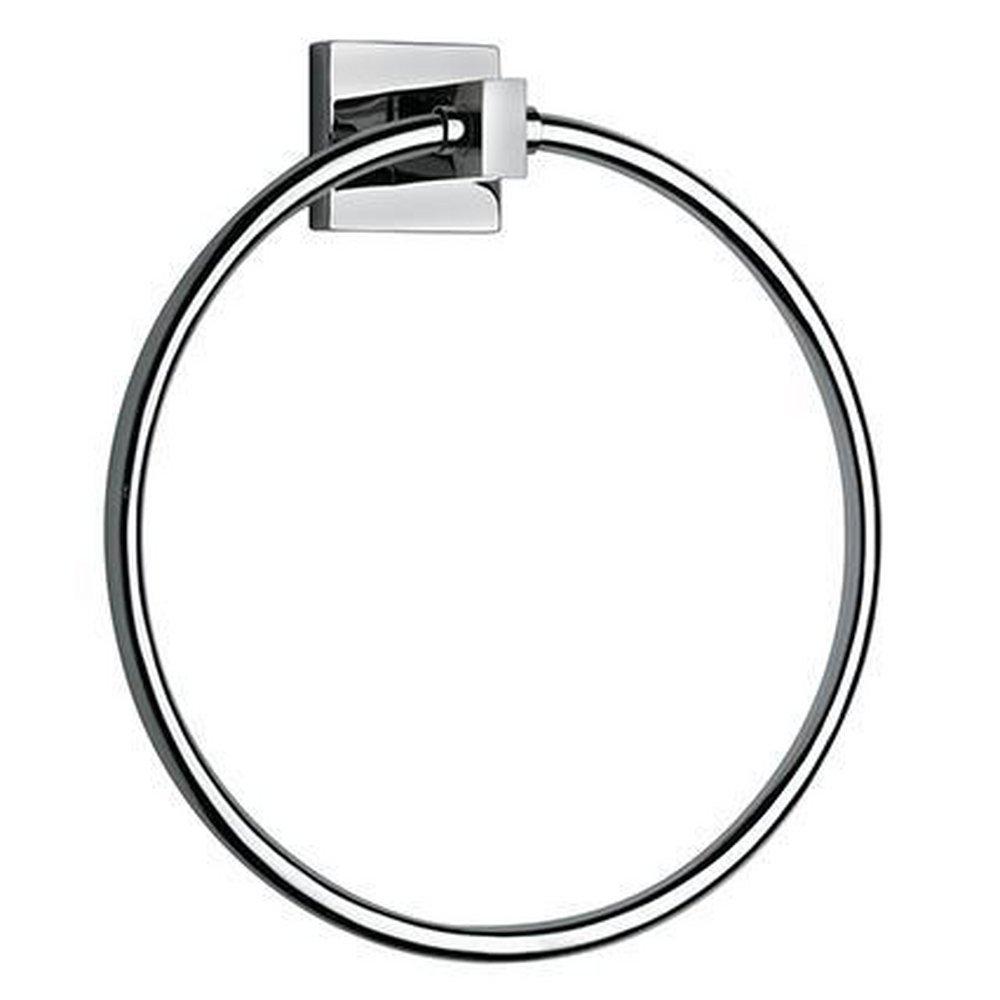 Fortis Polished Chrome Round Closed Towel Ring 