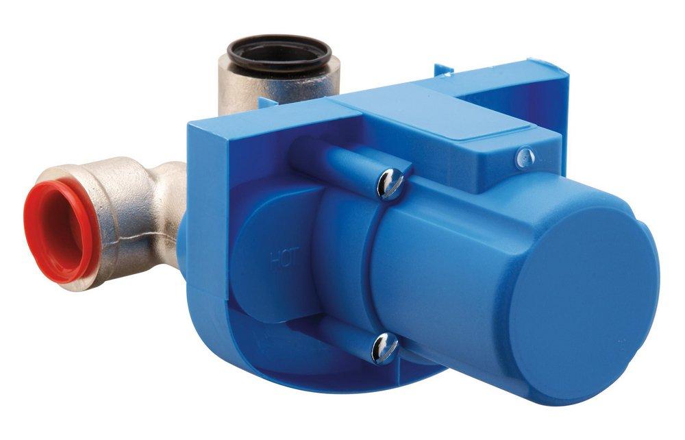 Fortis Rough Brass Thermostatic Valve 