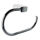 Oval Open Towel Ring in Polished Chrome