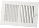 PROSELECT&reg; White 10 in. Residential Ceiling & Sidewall Register in White 2-way Steel 
