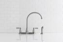 Moen Spot Resist&trade; Stainless Two Handle Kitchen Faucet 