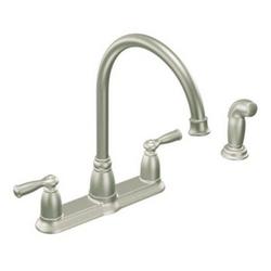 Two Handle Kitchen Faucet with Side Spray in Spot Resist&trade; Stainless