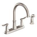 Moen Spot Resist&trade; Stainless Two Handle Kitchen Faucet 