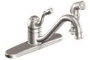 Moen Spot Resist&reg; Stainless Steel 1.5 gpm Single Lever Handle High Arc Kitchen Faucet 