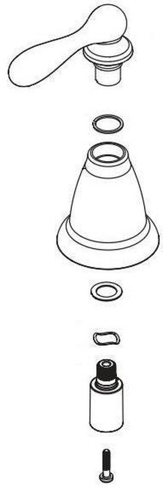 Moen Polished Chrome Handle Kit 