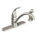 Moen Spot Resist&trade; Stainless Single Handle Kitchen Faucet 