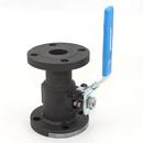 1/2 in. Carbon Steel Standard Port Flanged 150# Ball Valve w/Xtreme Seats