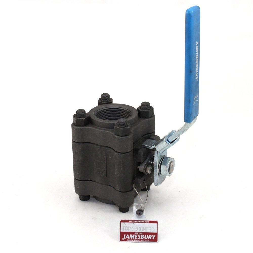 Jamesbury Carbon Steel Standard Port Socket Weld 2000# Ball Valve 
