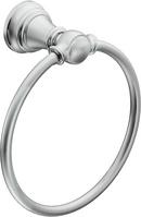 Moen Brushed Nickel Round Closed Towel Ring 
