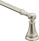 24 in. Towel Bar in Brushed Nickel