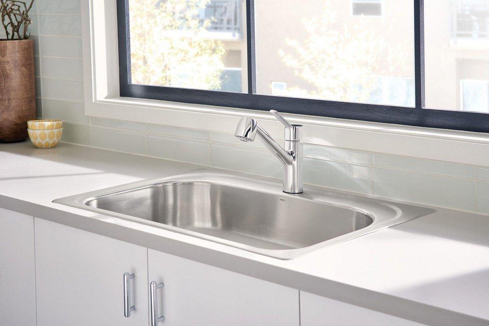 Moen Polished Chrome 1-7/25 in. Drawer Pull 