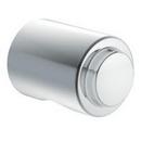 1-19/100 in. Brass Cabinet Knob in Polished Chrome