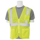 XL Size Mesh Vest Reflective Strip in Lime