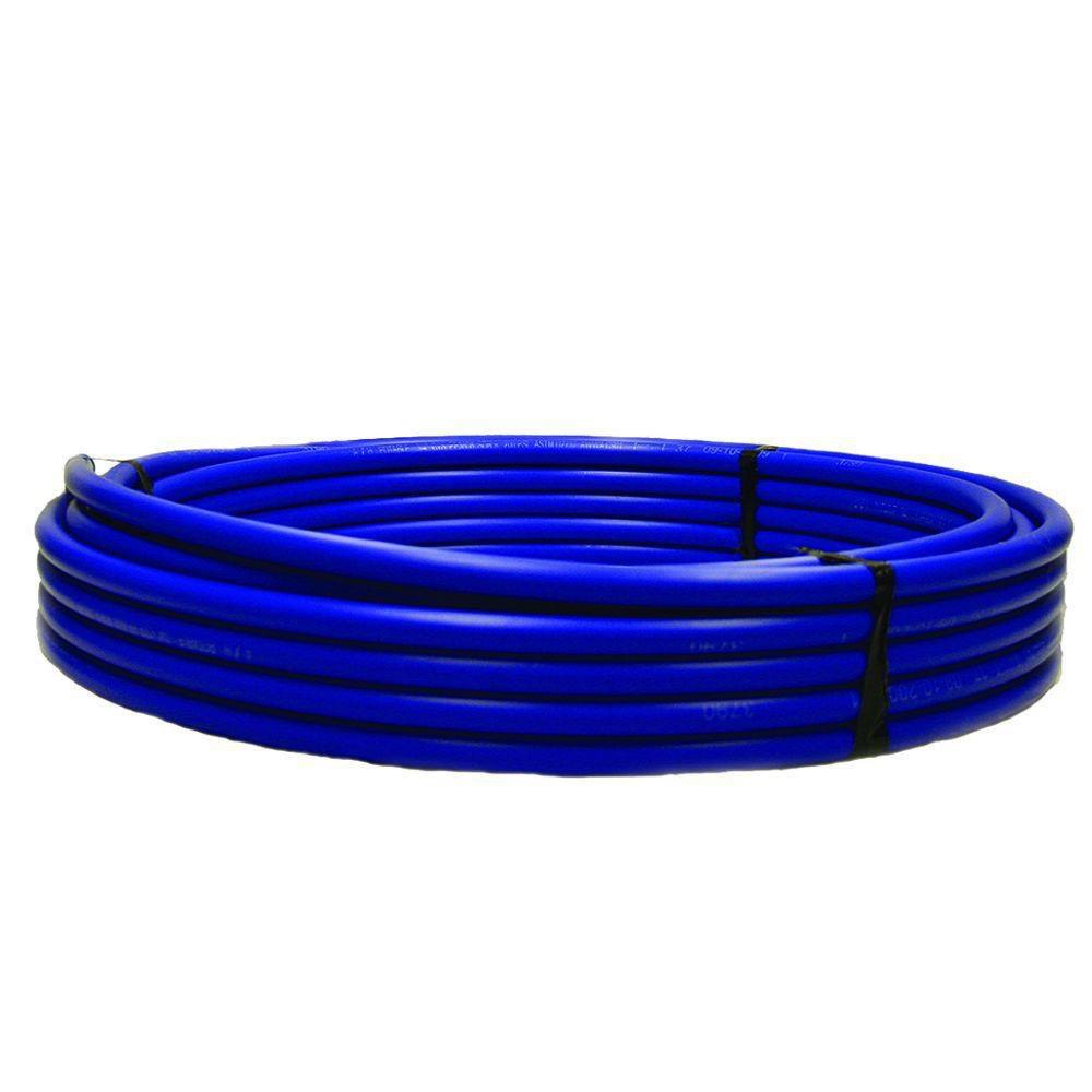 ADS&reg; Blue 1 in. SDR 9 CTS Plastic Tubing 
