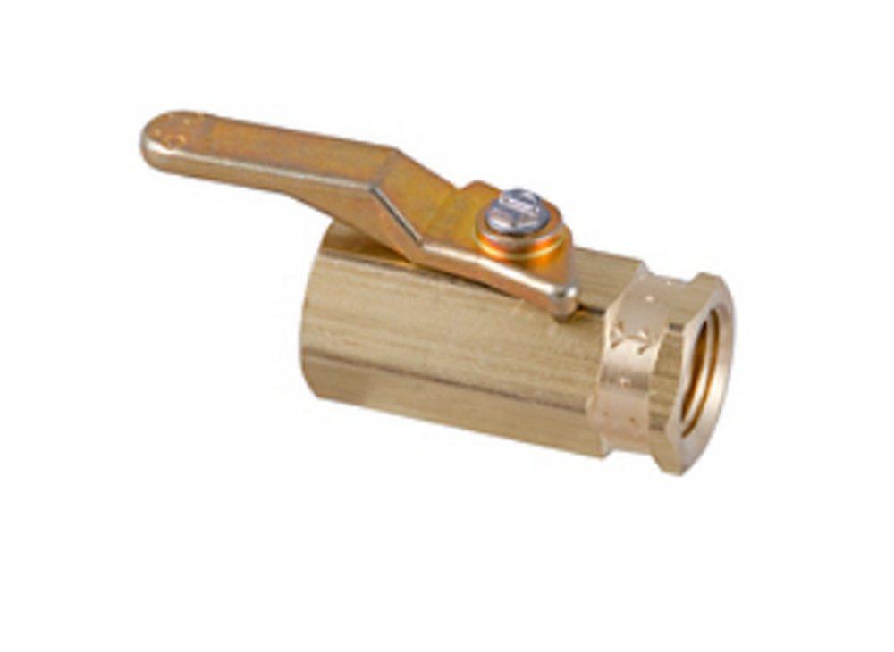 Specialty Manufacturing Polished Brass 1/4 in. Brass 500# Ball Valve 