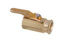 Specialty Manufacturing Polished Brass 1/4 in. Brass 500# Ball Valve 
