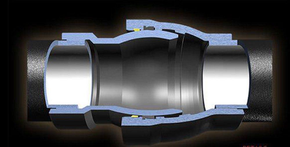 American Cast Iron Pipe Socket Weld 350# CL56 Ductile Iron Ball and Socket Pipe 
