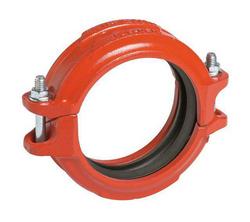 1-1/2 in. Orange Enamel Grooved Rigid Coupling