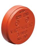 2-1/2 Galvanized Grooved Cap 60 
