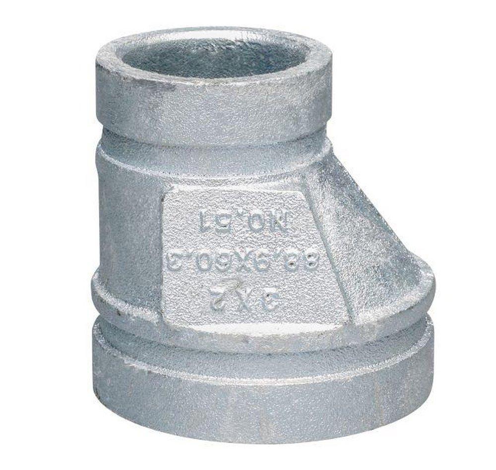 12 X 6 Painted Grooved Eccentric Reducer 51 