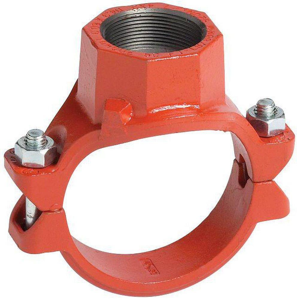 3 X 2 Painted Female Iron Pipe Mechanical Tee T Gasket 920 