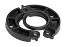 Victaulic Black Grooved x Flanged 300 psi Domestic Painted Ductile Iron Flange Adapter with EPDM Gasket 