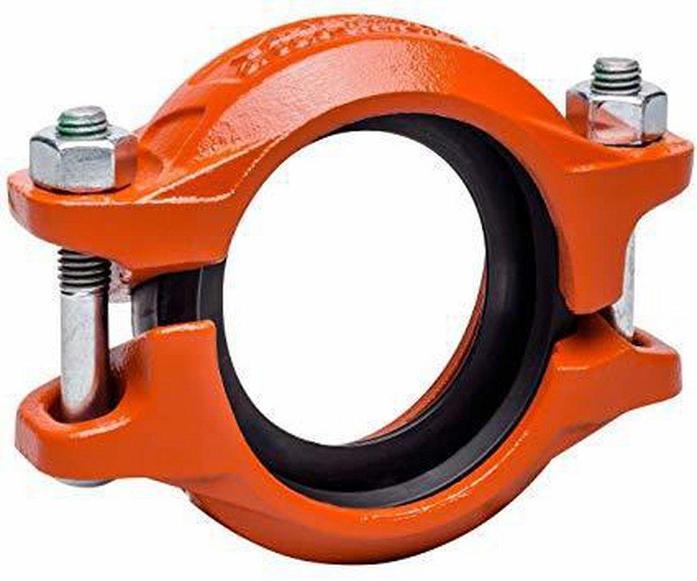Victaulic Orange Orange Enamel Grooved Coupling 