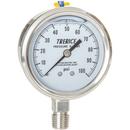 H.O. Trerice Stainless Steel 2-1/2 in. No Shock Gauge Pressure