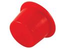 Red FPT LDPE and Thermoplastic Tapered Cap in Red 