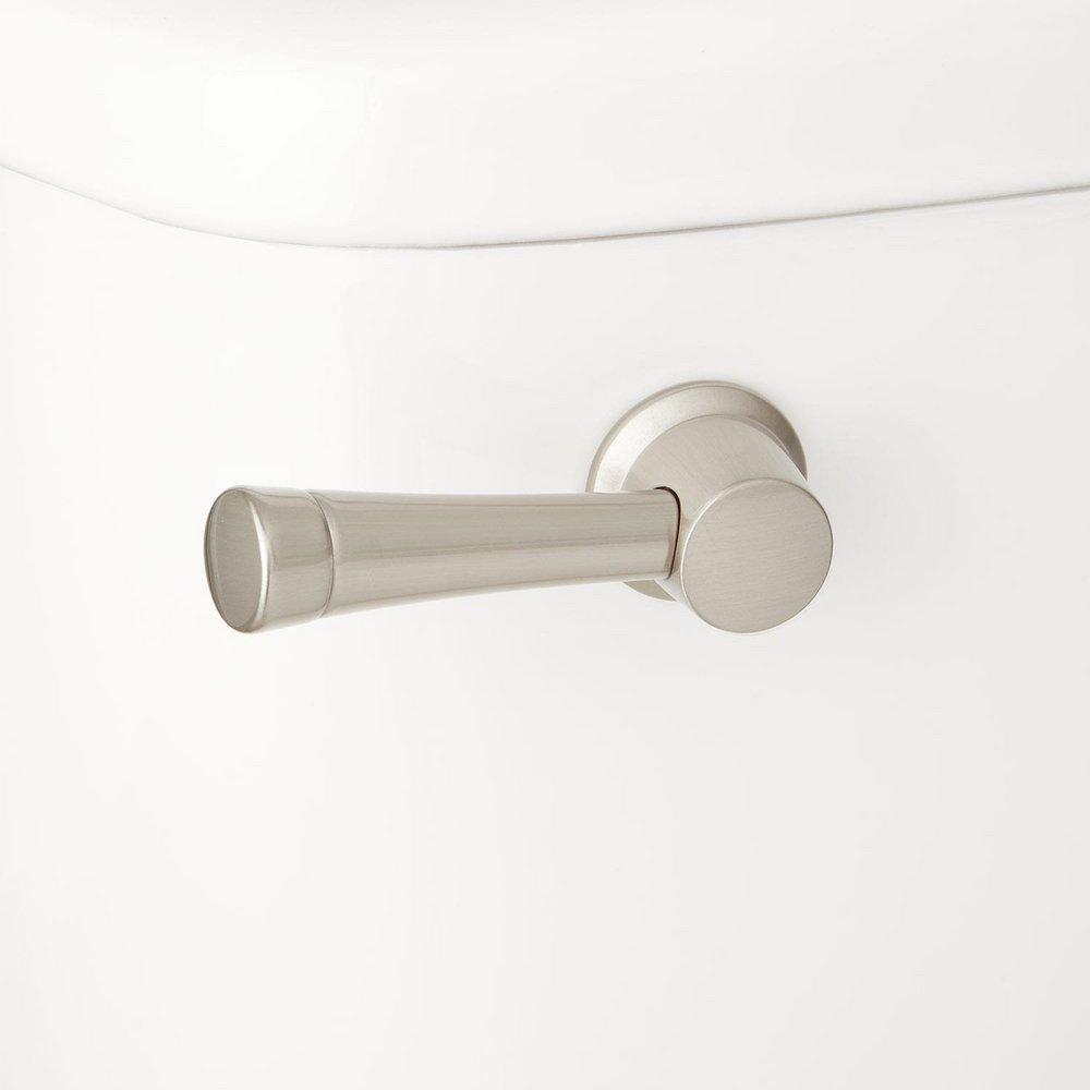 Signature Hardware Brushed Nickel Front Mount Trip Lever 