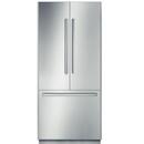 35-3/4 in. 13.8 cu. ft. French Door Bottom Mount Freezer Refrigerator in Stainless Steel