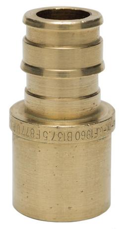 1-1/2 in. Brass PEX Expansion x 1-1/2 in. Female Sweat Adapter