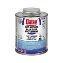 Oatey&reg; Blue Fast Set Plastic Blue Pipe Cement 