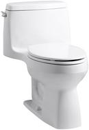 KOHLER White 1.6 gpf Elongated One Piece Toilet 