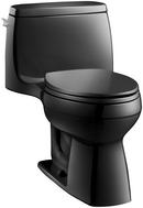 KOHLER Black Black&trade; 1.6 gpf Elongated One Piece Toilet 