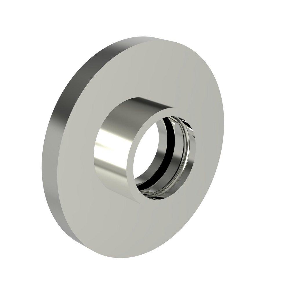 Ginger Polished Nickel Straight Shower Rod Bracket 