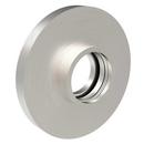 Straight Shower Rod Bracket in Satin Nickel